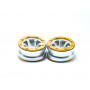 Beadlock Wheels PT- Claw Silver/Gold 1.9