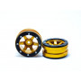 Beadlock Wheels PT- Wave Gold/Black 1.9