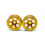 Beadlock Wheels PT- Wave Gold/Gold 1.9