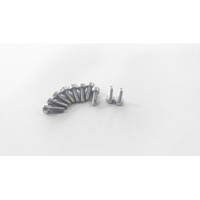 Parafusos em Inox M2X8