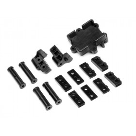 Steering Servo Mounts & Transponder Support Steering Servo Mounts & Transponder Support