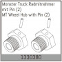 MT Wheel Hub with Pin - 1330380