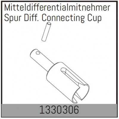Spur Diff. Connecting Cup - 1330306