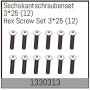 Hex Screw Set 3*25 - 1330313