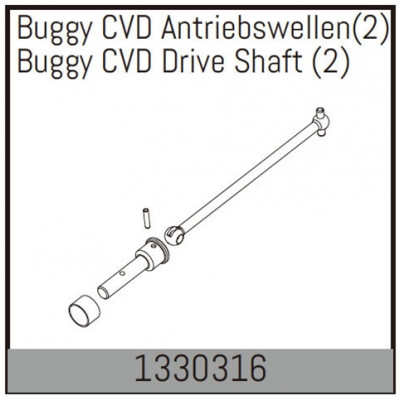 Buggy CVD Drive Shaft - 1330316