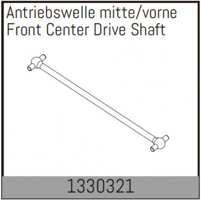 Front Center Drive Shaft - 1330321