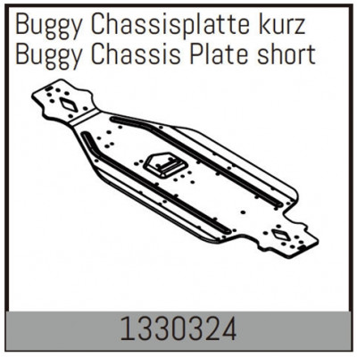 Chassis Plate short - 1330324