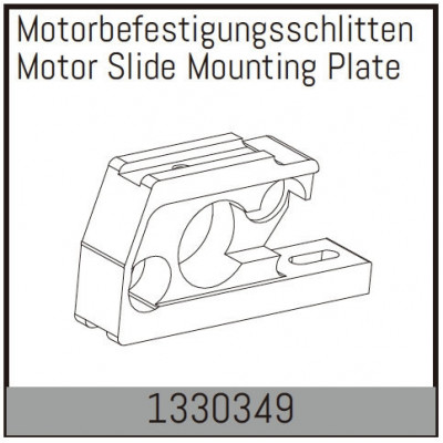 Motor Slide Mounting Plate - 1330349