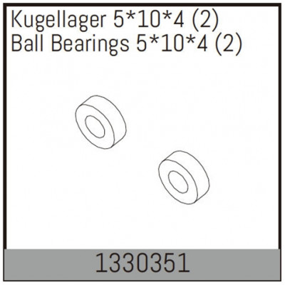 Ball Bearings 5*10*4 - 1330351