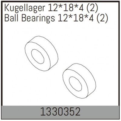 Ball Bearings 12*18*4 - 1330352