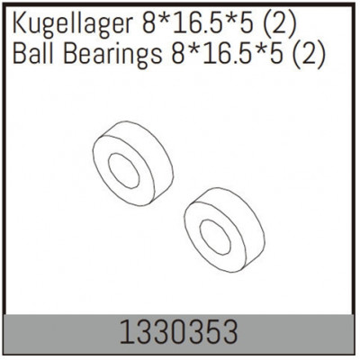 Ball Bearings 8*16.5*5 - 1330353