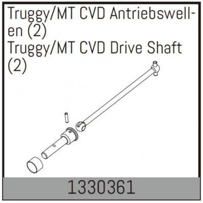 Truggy/MT CVD Drive Shaft - 1330361
