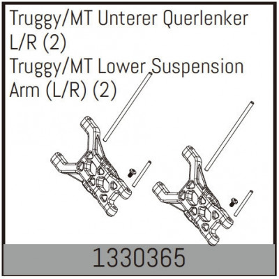 Truggy/MT Lower Suspension Arm - 1330365
