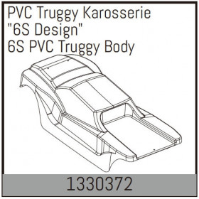 6S PVC Truggy Body 6S PVC Truggy Body - 1330372