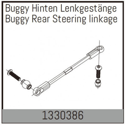 Rear Steering linkage set for Buggy - 1330386