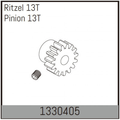 Pinion 13T - 1330405