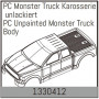 PC Unpainted Monster Truck Body - 1330412