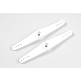 Heavy duty servo arm "double",70mm, JR (2pcs) Heavy duty servo arm "double",70mm, JR (2pcs)