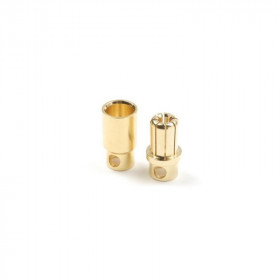 8.0mm gold connector, Male + Female (4pairs) 8.0mm gold connector, Male + Female (4pairs)