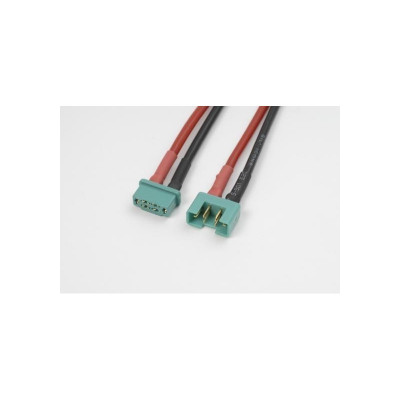 Extension lead MPX, silicon wire 14AWG, 12cm (1pc)