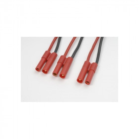 Y-lead  Parallel  4.0mm  gold  connector,  silicon  wire  14AWG  (1pc) Y-lead  Parallel  4.0mm  gold  connector,  silicon  wire  14AWG  (1pc)