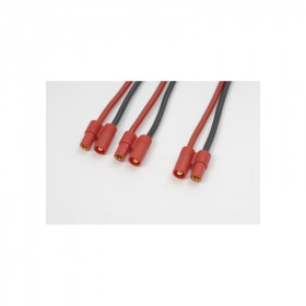 Y-lead  Parallel  3.5mm  gold  connector,  silicon  wire  14AWG  (1pc) Y-lead  Parallel  3.5mm  gold  connector,  silicon  wire  14AWG  (1pc)