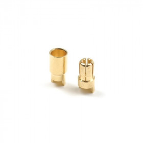 6.0mm gold connector, Male + Female (4pairs) 6.0mm gold connector, Male + Female (4pairs)