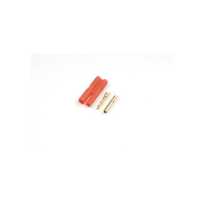 2.0mm Gold connector with plastic housing (4pcs)