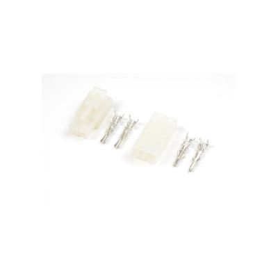 Tamiya  connector  with  gold  plated  pins,  Male  +  Female  (2pairs)