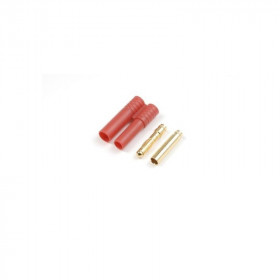 4.0mm  Gold  connector  with  plastic  housing  (4pcs) 4.0mm  Gold  connector  with  plastic  housing  (4pcs)