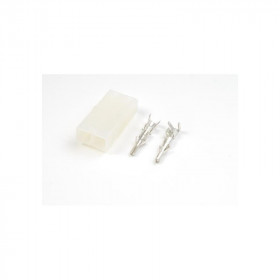Tamiya  connector  with  gold  plated  pins,  Female  (4pcs) Tamiya  connector  with  gold  plated  pins,  Female  (4pcs)