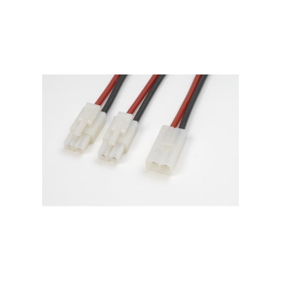 Y-lead  Parallel  Tamiya,  silicon  wire  14AWG  (1pc)