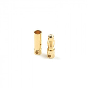 4.0mm gold connector "Short", Male + Female (4pairs) 4.0mm gold connector "Short", Male + Female (4pairs)