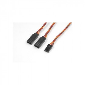 Y-lead "HD silicon twisted" JR/Hitec, 22AWG, 15cm (1pc) Y-lead "HD silicon twisted" JR/Hitec, 22AWG, 15cm (1pc)