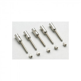 Aluminium Threaded Coupler M3 for carbon Tube Ø4mm (5pcs) Aluminium Threaded Coupler M3 for carbon Tube Ø4mm (5pcs)