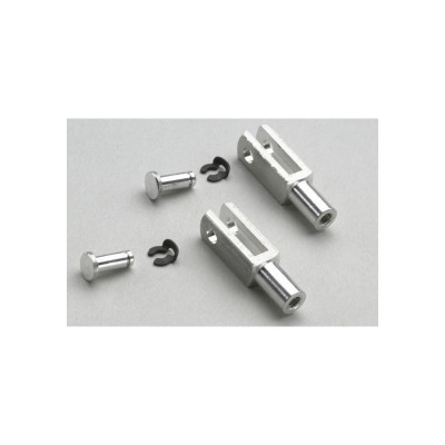 Aluminium clevis heavy duty M3 (2pcs)