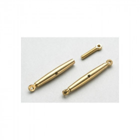 Precision tension couplers M3, Brass (2pcs) Precision tension couplers M3, Brass (2pcs)