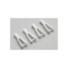Plastic clevis for ø1.5mm carbon rod (5pcs) Plastic clevis for ø1.5mm carbon rod (5pcs)