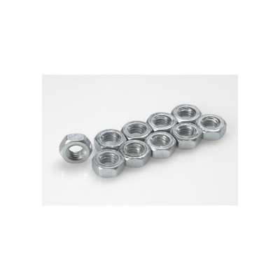 Low profile nut, M2, Galvanized Steel (10pcs)