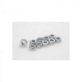 Low profile nut, M3, Galvanized Steel (10pcs) Low profile nut, M3, Galvanized Steel (10pcs)