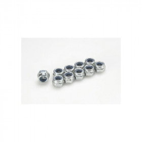 Nylstop nut, M2, Galvanized Steel (10pcs) Nylstop nut, M2, Galvanized Steel (10pcs)