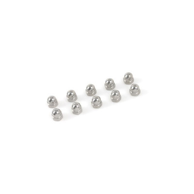 Closed round head nut, M3, Inox (10pcs)
