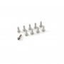 Socket low round head screw, M4X16, Inox (10pcs)