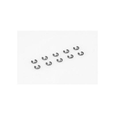 E-clips, 1,2mm, Spring Steel (10pcs)