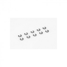 E-clips, 4mm, Spring Steel (10pcs) E-clips, 4mm, Spring Steel (10pcs)
