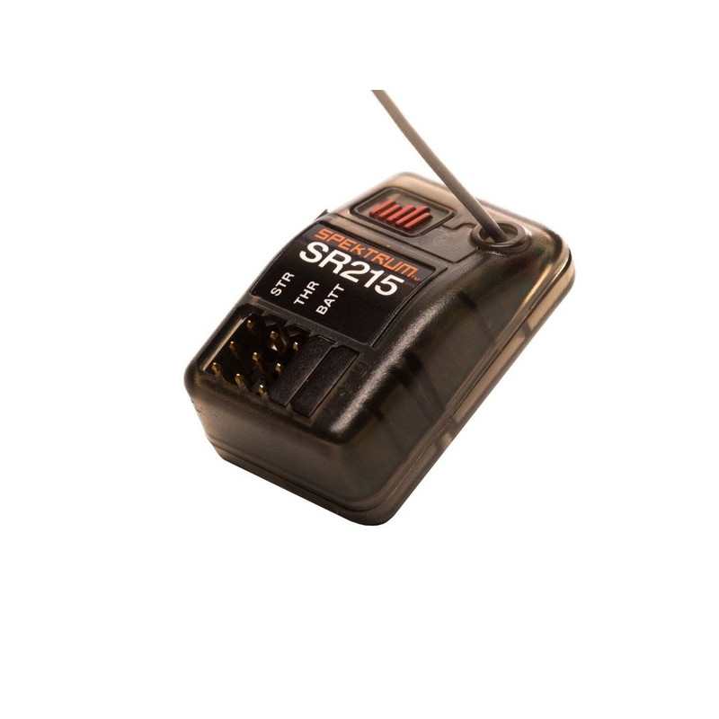 SPEKTRUM SR215 2 canais DSMR 2.4 GHz SPEKTRUM SR215 2 canais DSMR 2.4 GHz