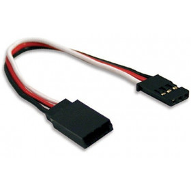 Servo Extension Cable - Male/Female - 10cm (1un.) Servo Extension Cable - Male/Female - 10cm (1un.)