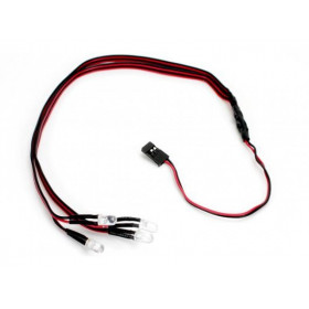 1/10 TC/Drift - LED - JR Plug - Front / Rear LED Kit 1/10 TC/Drift - LED - JR Plug - Front / Rear LED Kit