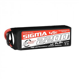 RC PLUS LI-PO BATTERYPACK SIGMA 45C 2200 MAH 4S1P 14.8V RC PLUS LI-PO BATTERYPACK SIGMA 45C 2200 MAH 4S1P 14.8V