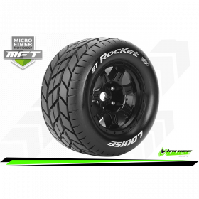 MFT ST-ROCKET 1:8 STADIUM TRUCK TIRE SET MOUNTED SPORT BLAC MFT ST-ROCKET 1:8 STADIUM TRUCK TIRE SET MOUNTED SPORT BLAC